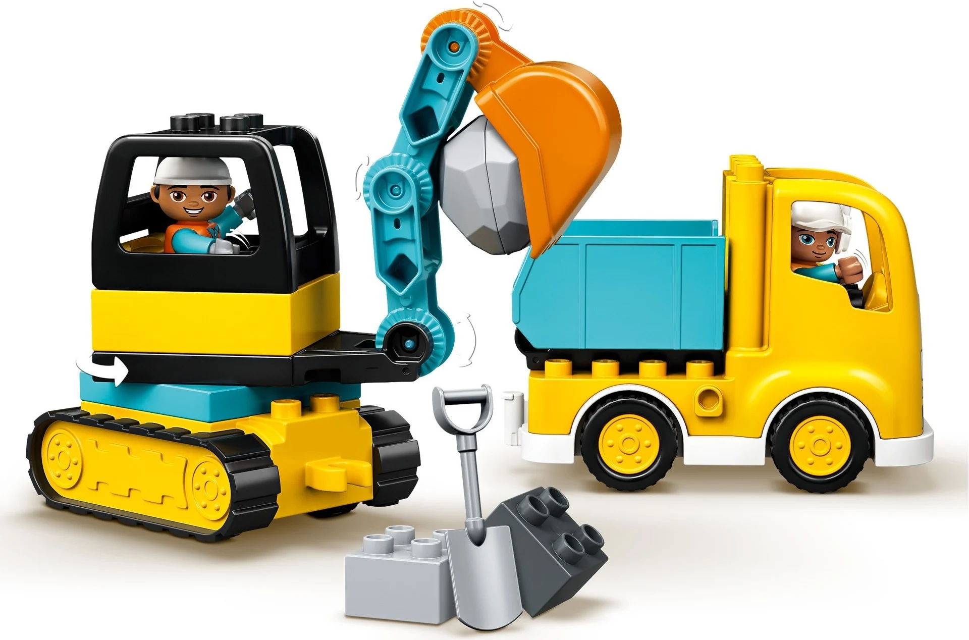 LEGO DUPLO - Lastbil og gravemaskine på larvefødder (10931)
