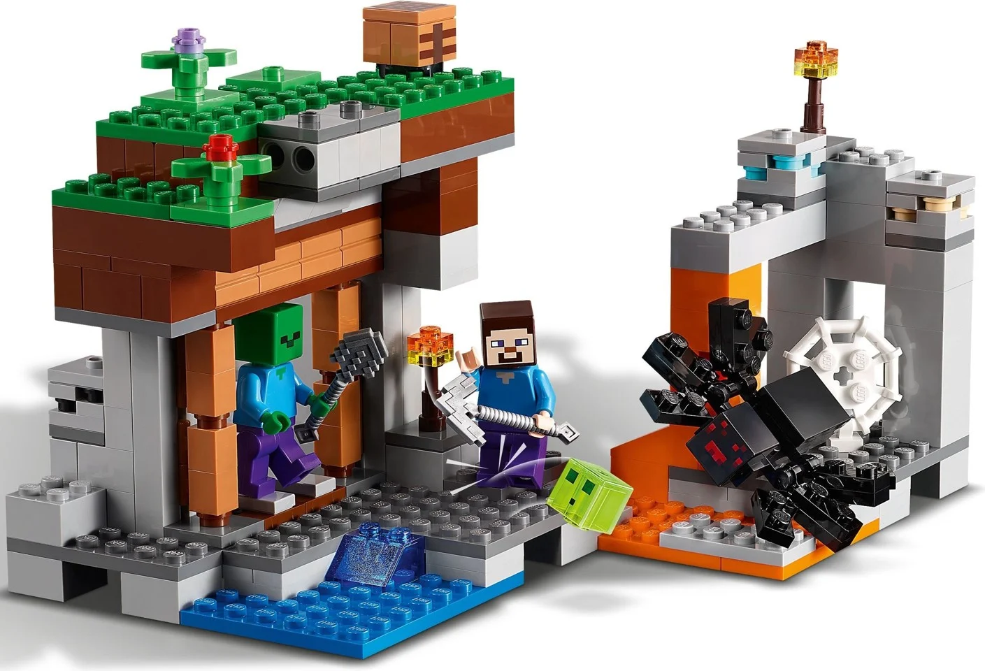 LEGO Minecraft -  Den "forladte" mine (21166)