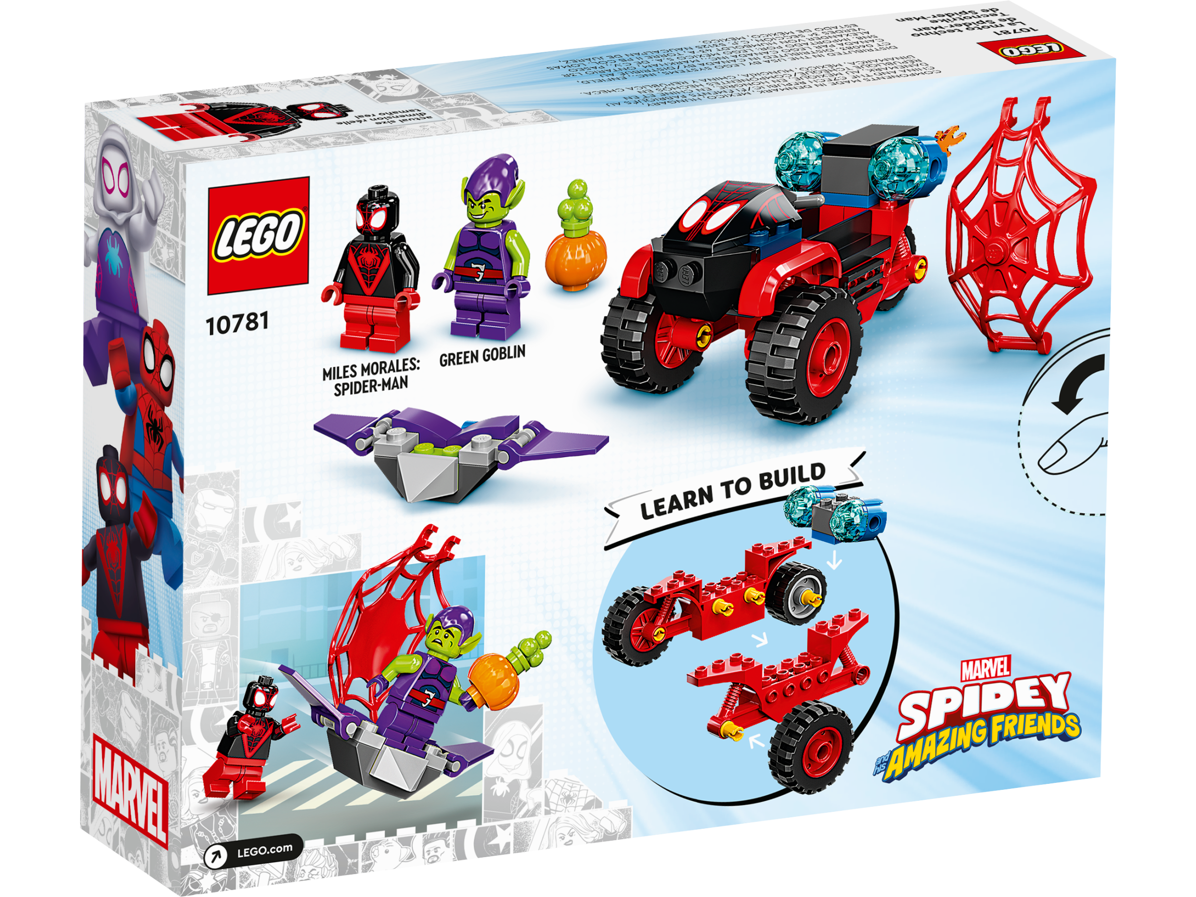LEGO Spider-Man - Miles Morales: Spider-Man’s Tekno Trike (10781)