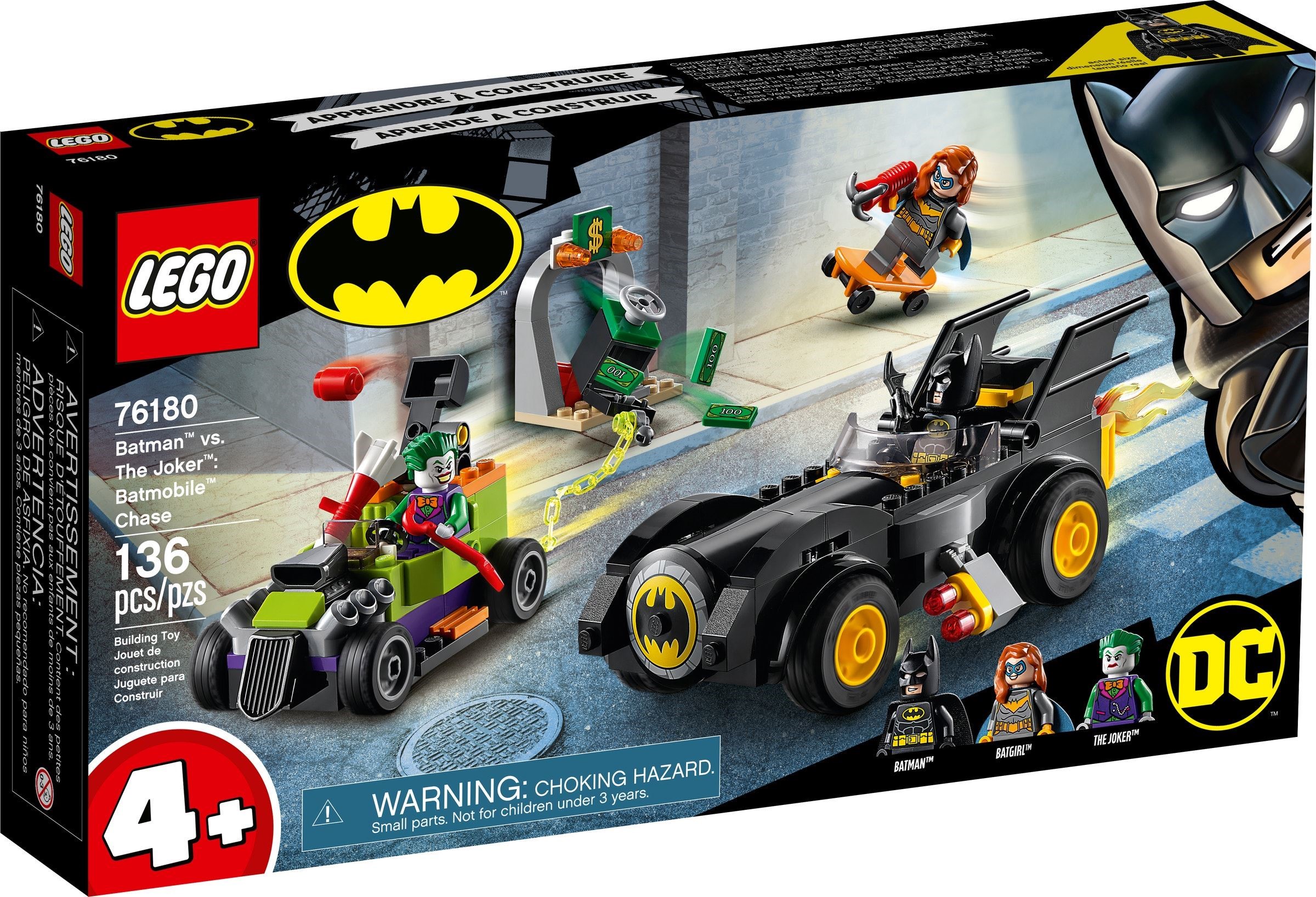 LEGO Super Heroes - Batman™ mod Jokeren: Batmobile™-jagt (76180)