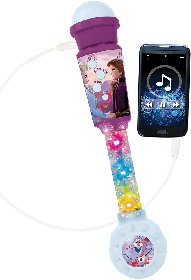 Lexibook - Disney Frozen - Trendy Lighting Microphone