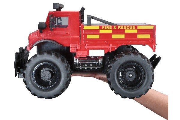 M-B U5000 Unimog (Brandbil) R/C Fjernstyret Bil 1:16 27Mhz