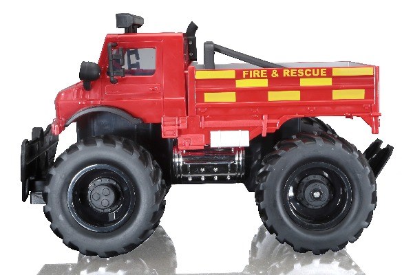 M-B U5000 Unimog (Brandbil) R/C Fjernstyret Bil 1:16 27Mhz