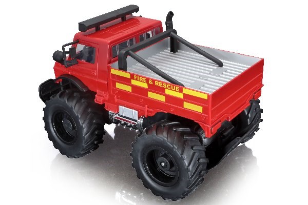 M-B U5000 Unimog (Brandbil) R/C Fjernstyret Bil 1:16 27Mhz