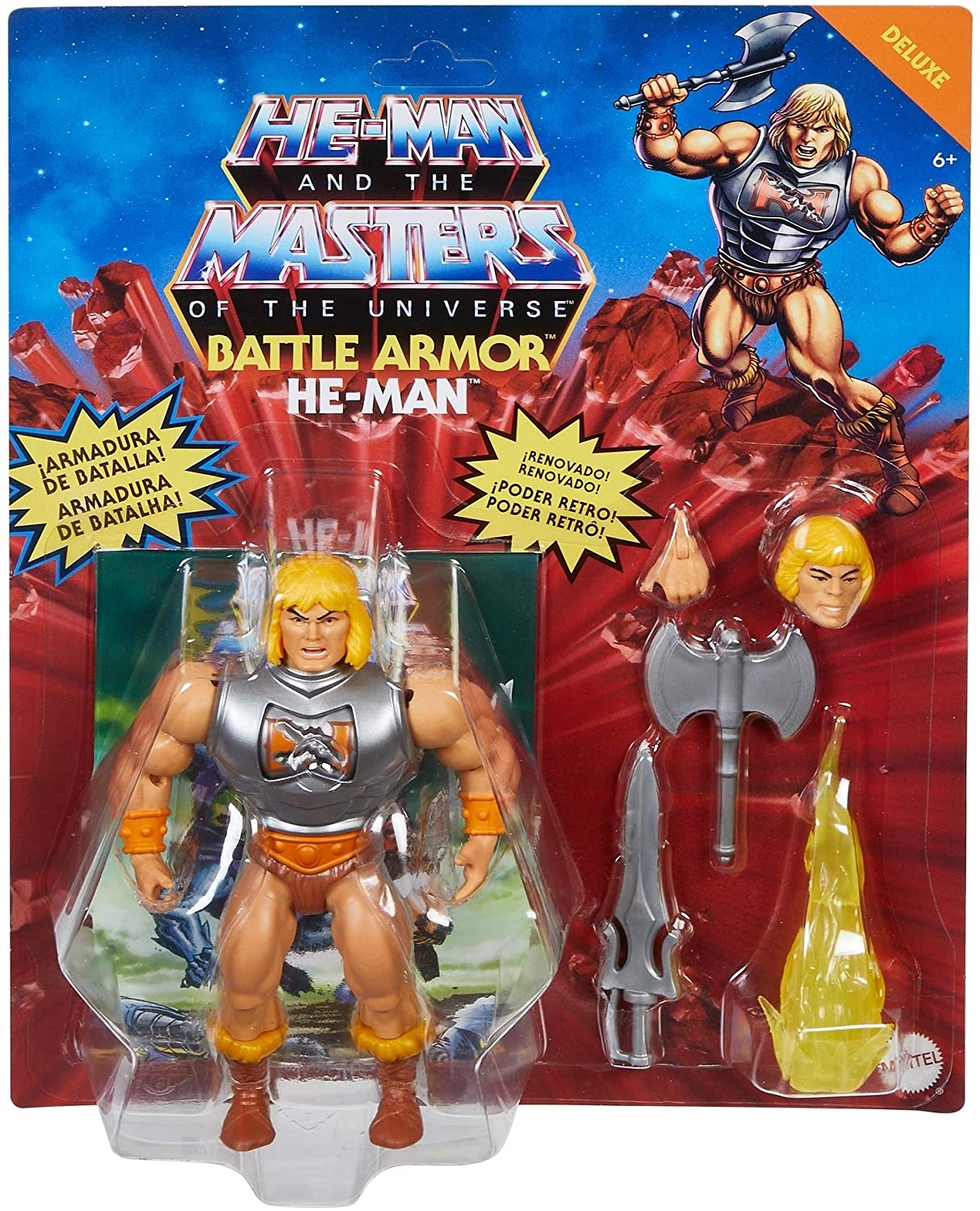 Masters Of The Universe - Origins 14 cm Deluxe Figur - He-Man (GVL76)