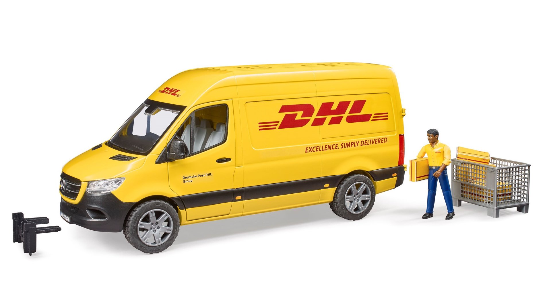 MB Sprinter DHL med chauffør (BR2671)