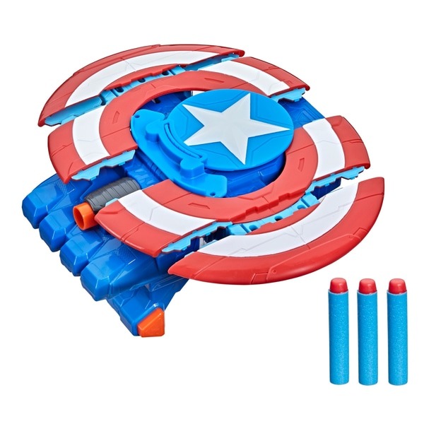 Mech Strike Captain America - Strikeshot Skjold