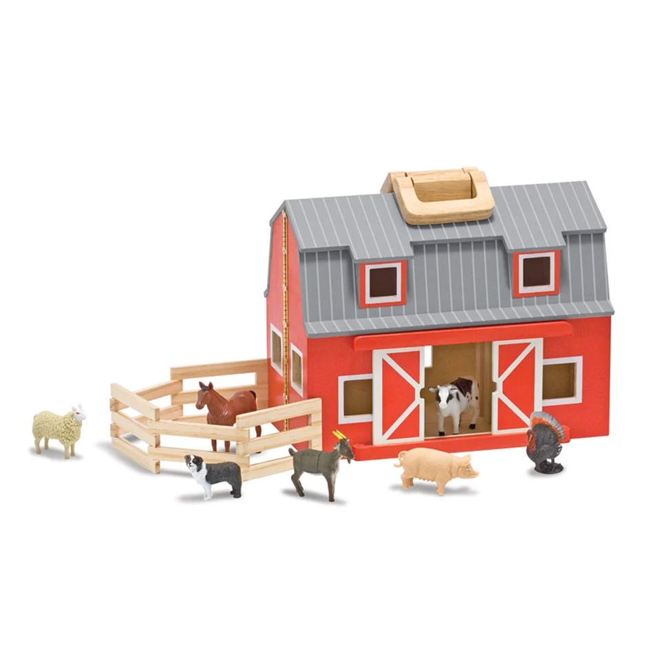 Melissa & Doug - Bondegård m. Dyr