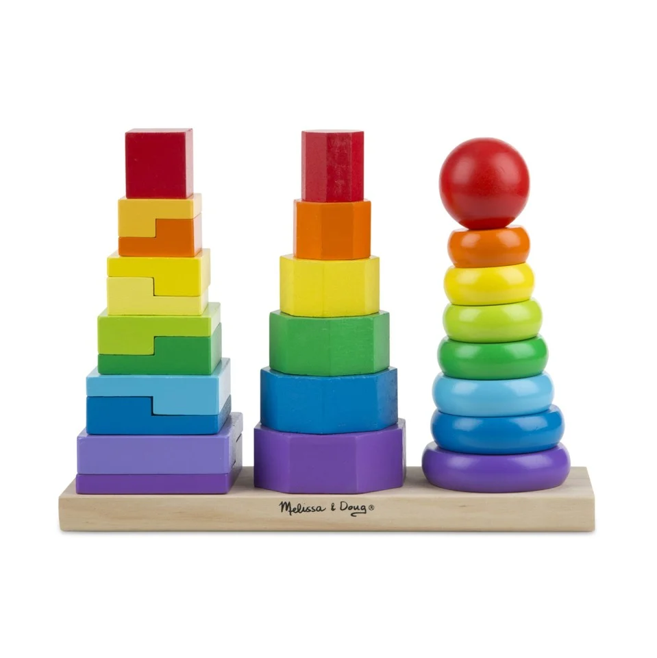 Melissa & Doug - Geometrisk Tårn​