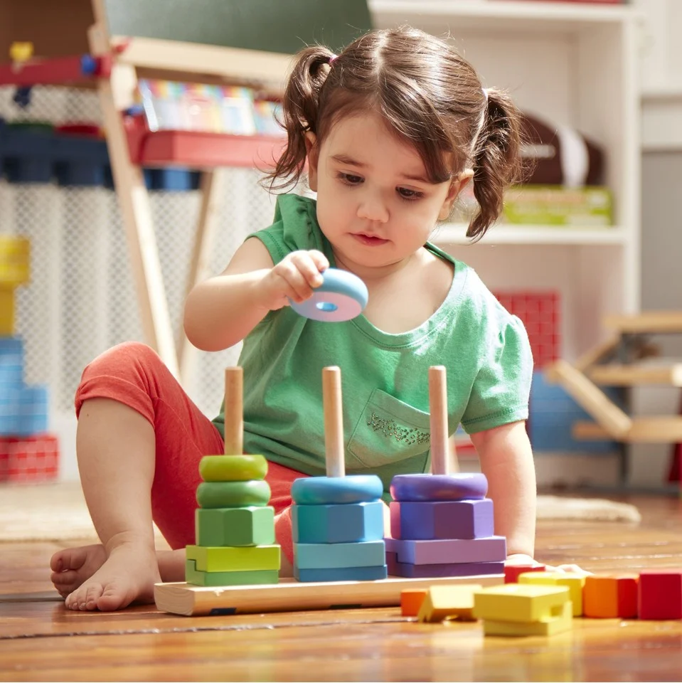 Melissa & Doug - Geometrisk Tårn​