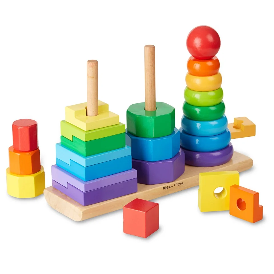 Melissa & Doug - Geometrisk Tårn​