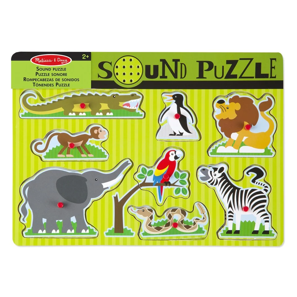 Melissa & Doug zoo puslespil