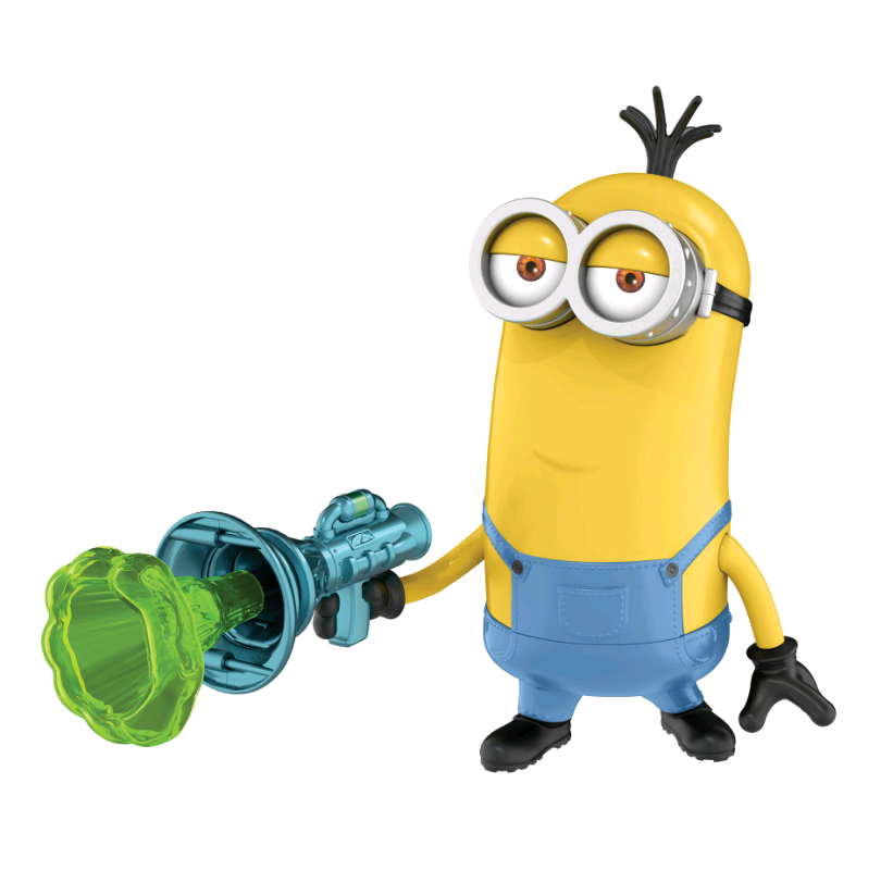 Mighty Minions - Kevin med Pruttepistol 20cm