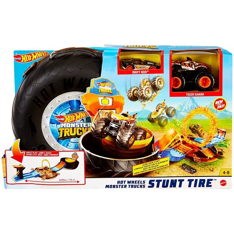 Monster Trucks Stunt Tire Legesæt
