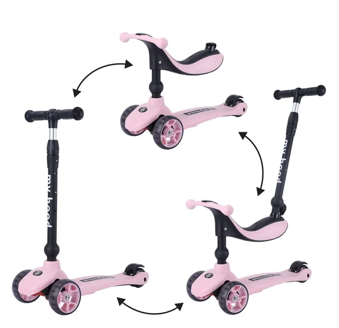 My Hood - Kick'n Ride Scooter - Pink