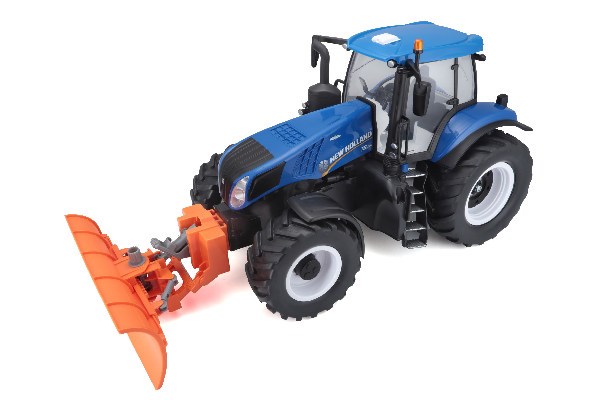 New Holland Tractor w/snow plow R/C 1:16 27MHz (140055)