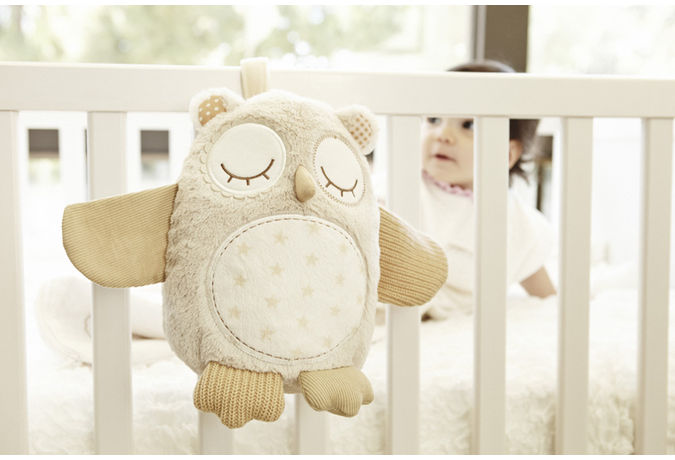 Nighty Night Owl - Uglebamse med sensor og sovelyde