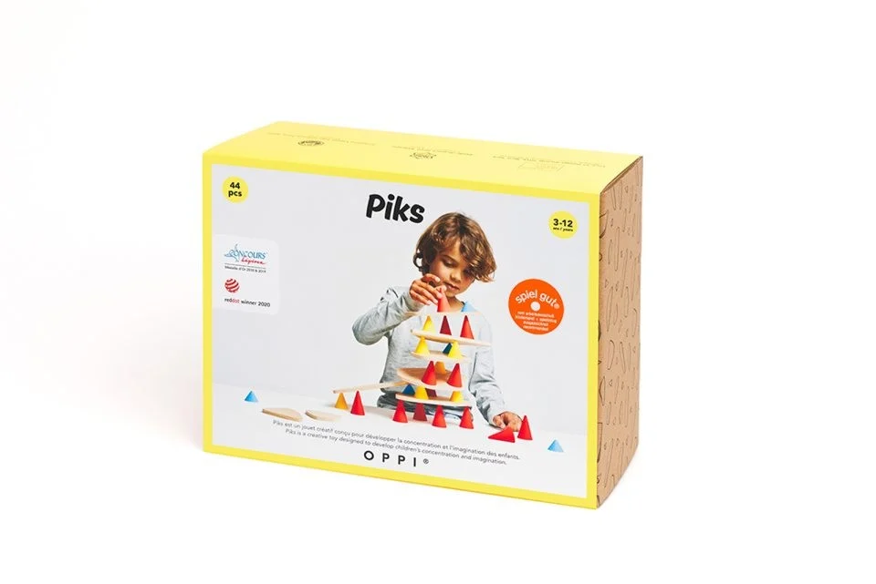 Oppi - Piks - Medium sæt, 44 dele