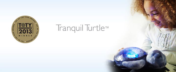 Original Skildpadde Natlampe med lyd - Tranquil Turtle Ocean (CB7423-pr)
