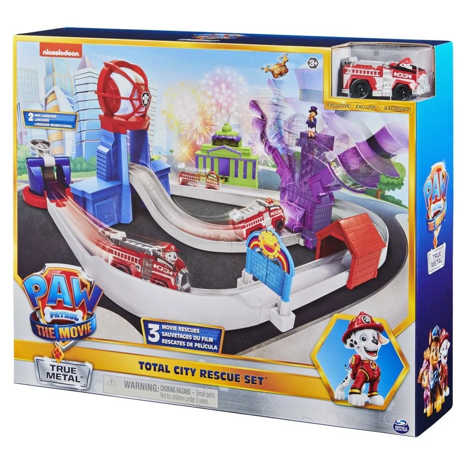 Paw Patrol bilbane - Metal City Legesæt (fra Paw Patrol film)