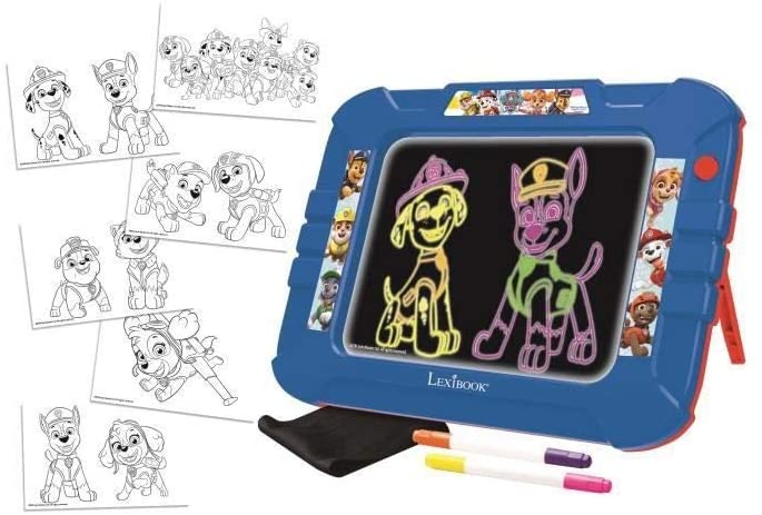 Paw Patrol Neon lysende tegnebræt