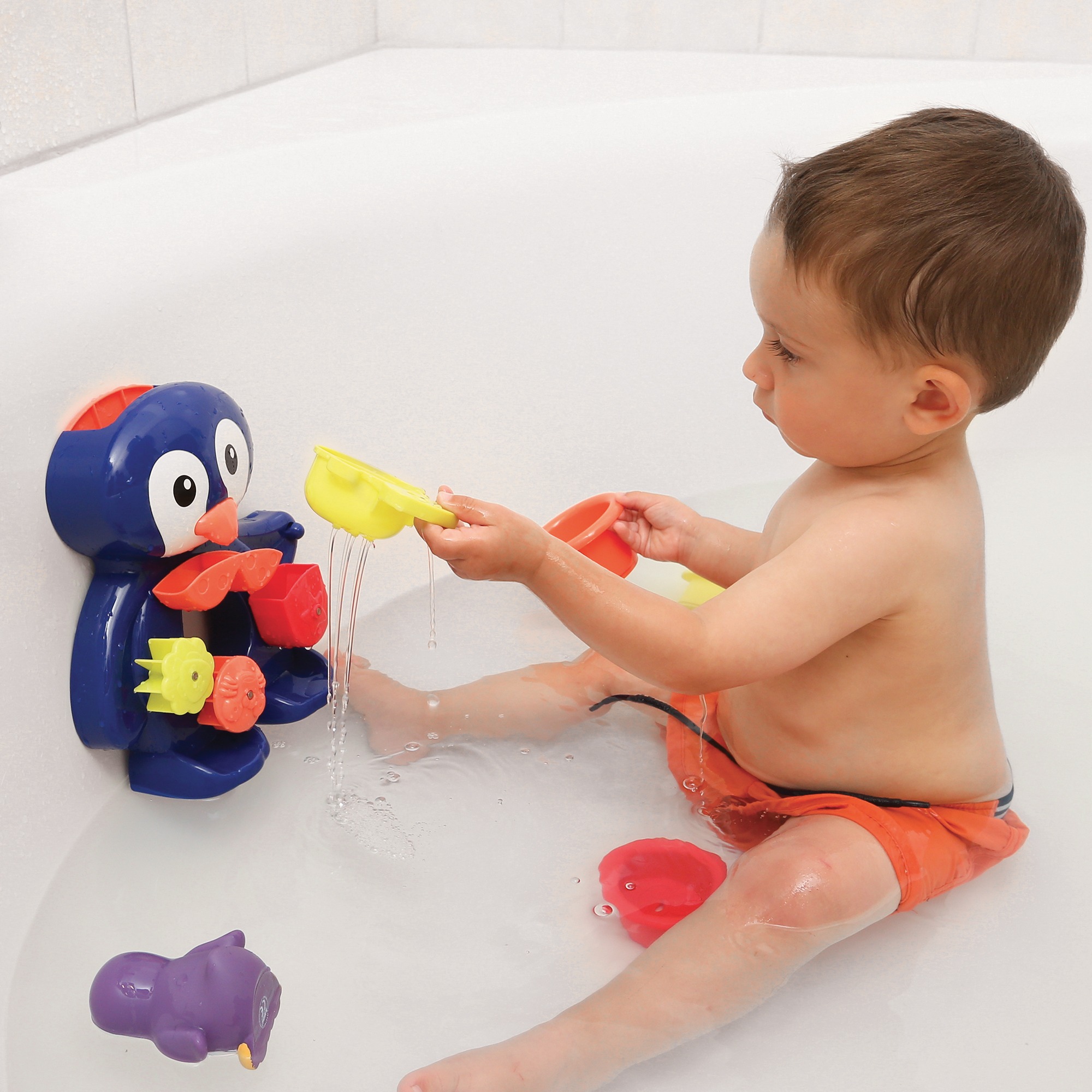 Penguin bath set