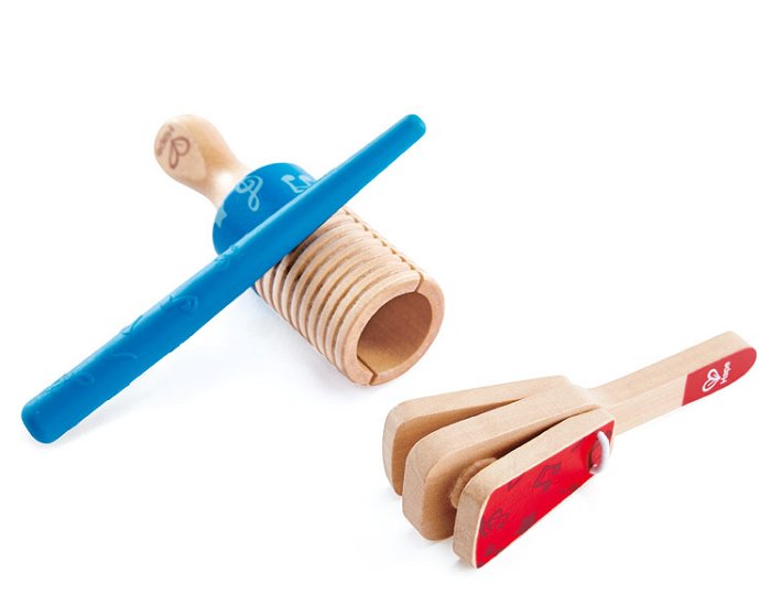 Percussionsæt i træ