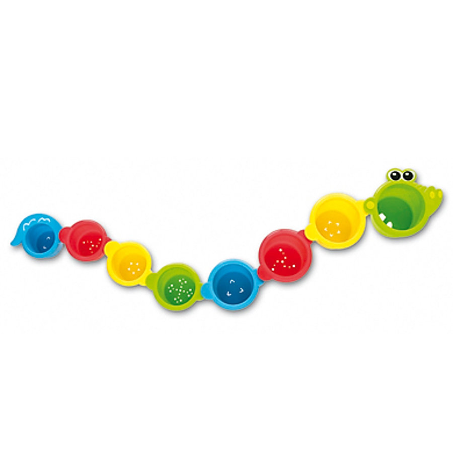 PLAYGRO bade stablebægere – krokodille