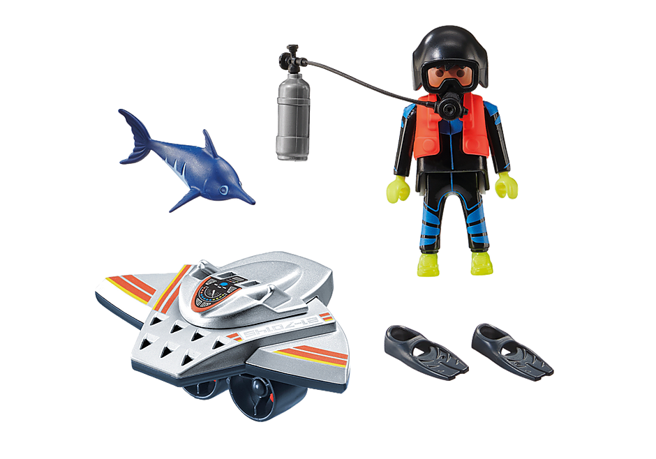 Sea Rescue: Dykker scooter (70145)