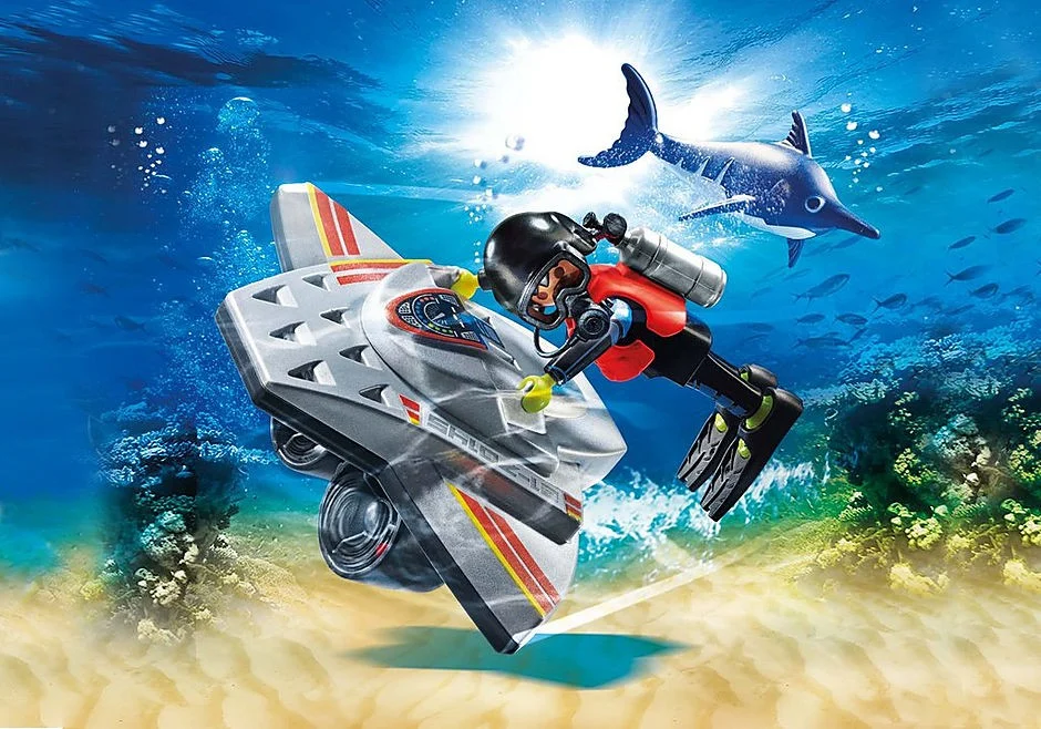 Sea Rescue: Dykker scooter (70145)