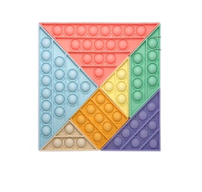 Plop Up! - Puslespil 16x16 cm