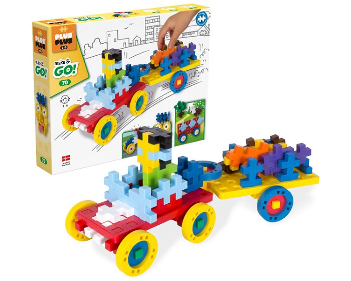 Plus-Plus BIG - Make & Go! 70 stk