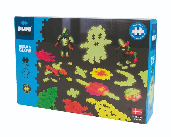 Plus-Plus Glow in the Dark, 360 stk
