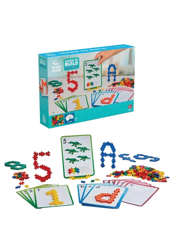 Plus Plus - Learn To Build ABC & 123