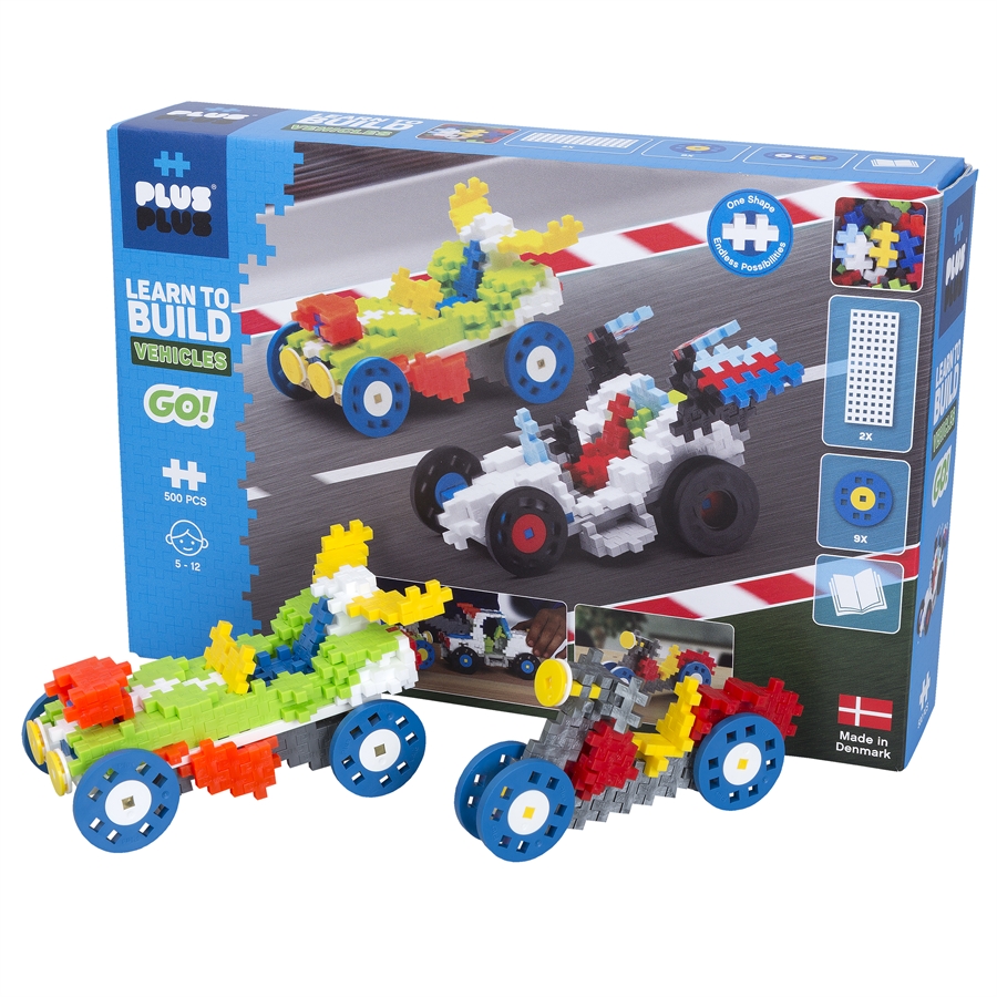 Plus-Plus - Learn to build - Køretøjer (7011)