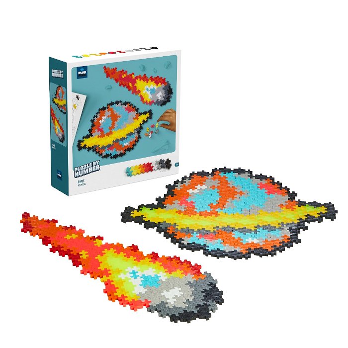 Plus-Plus - Puzzle By Number, Rummet 500 stk