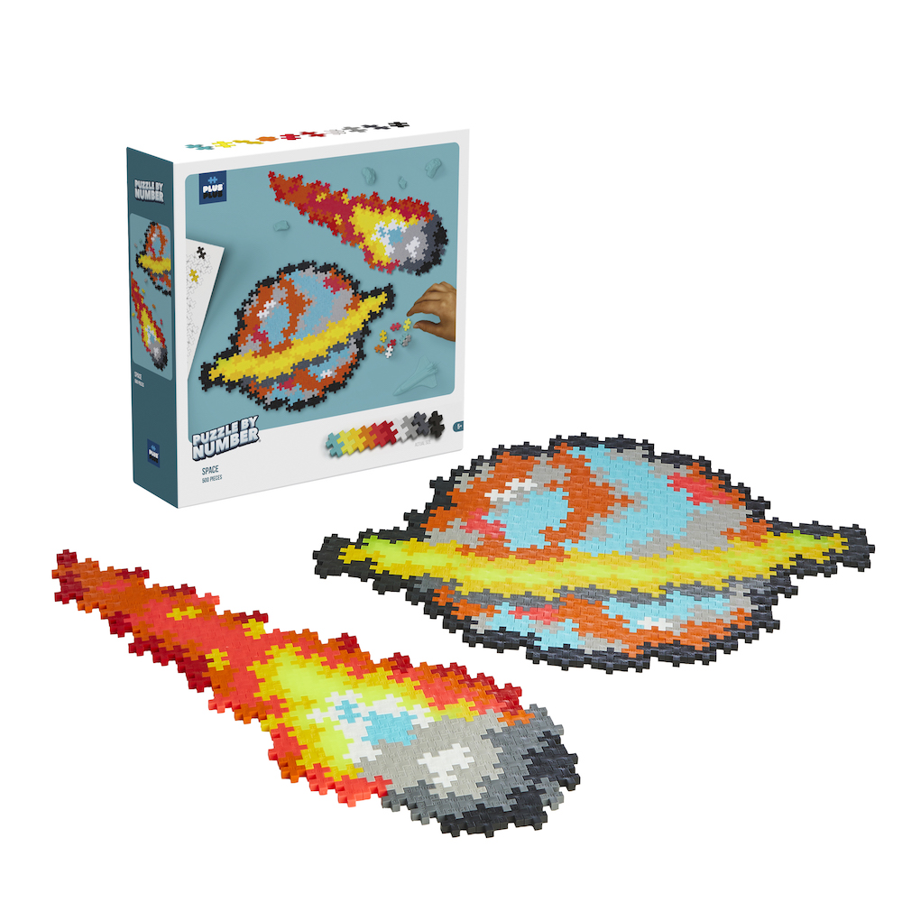 Plus-Plus - Puzzle By Number Space 500pcs