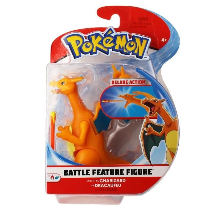Pokemon - Action Feature Figur - Charizard
