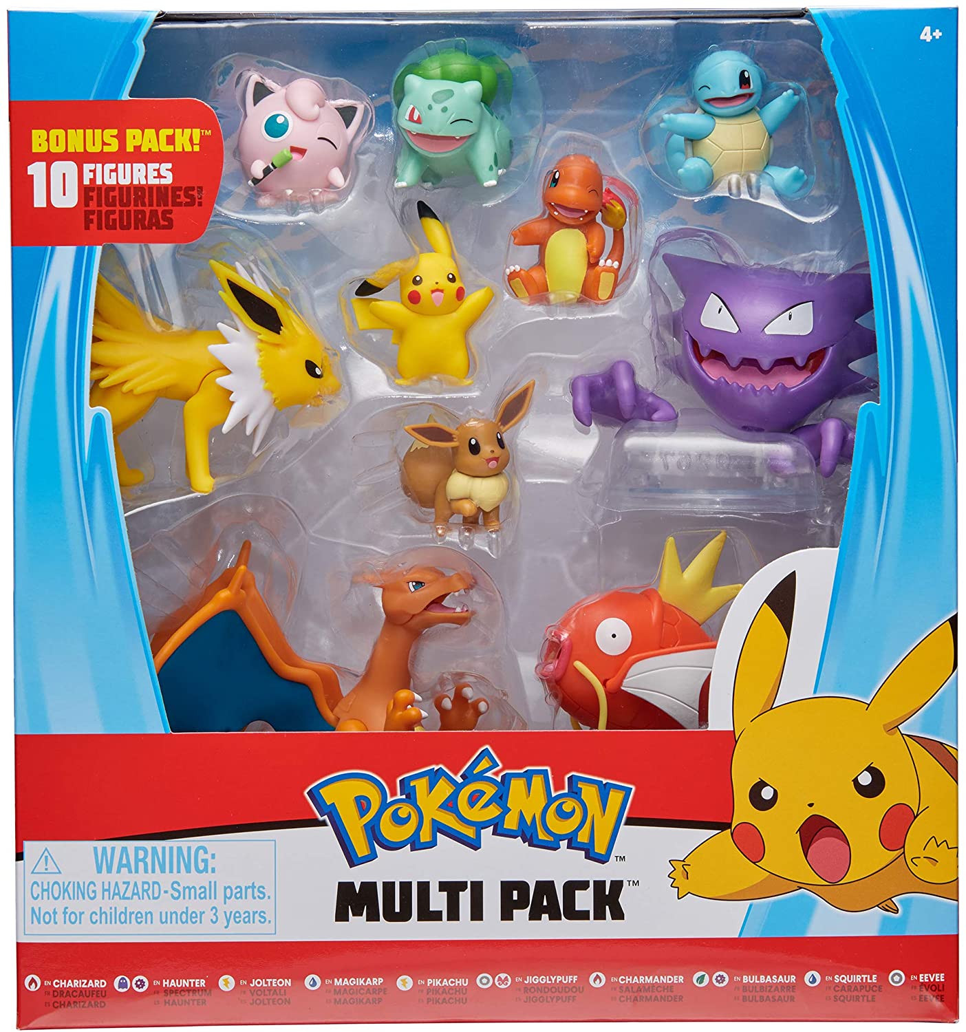 Pokemon - Battle Figur - 10 Pakke Deluxe