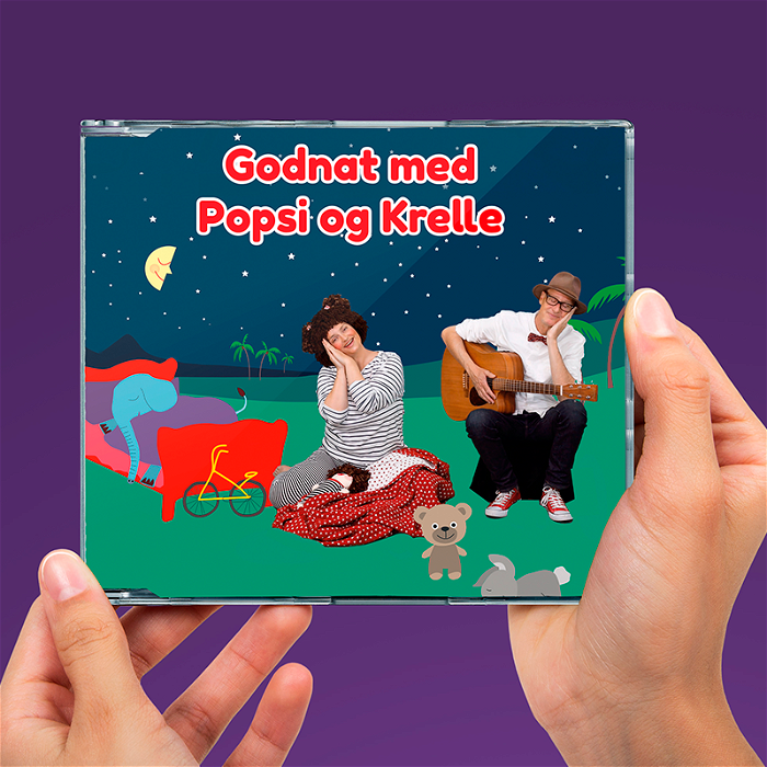 Popsi og Krelle CD - Popsi og Krelles godnatsange