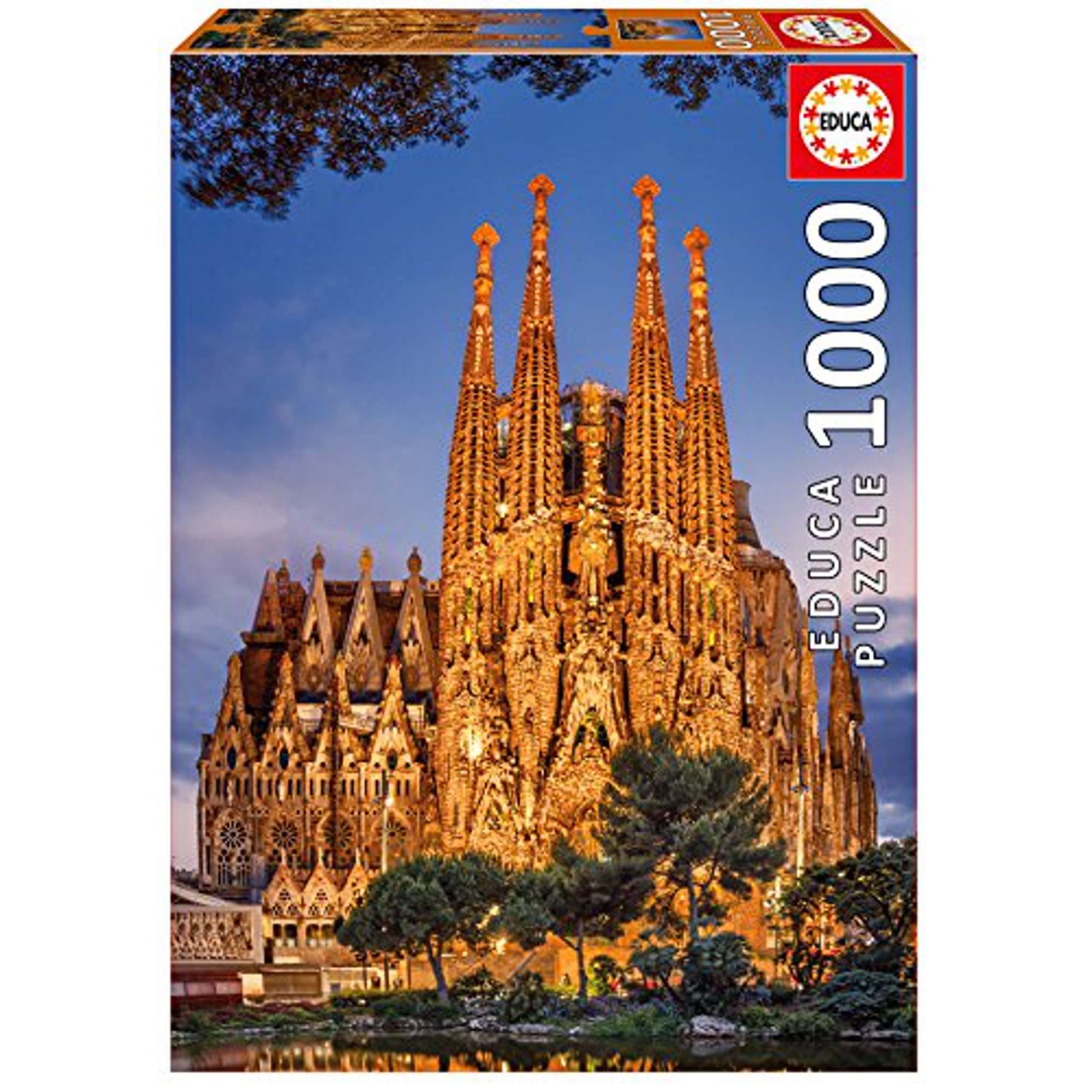 Puslespil 1000 brikker - Sagrada Familia (017097)
