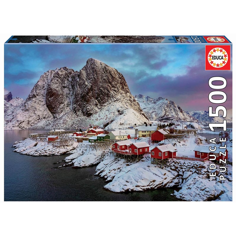 Puslespil 1500 brikker - Lofoten, Norge
