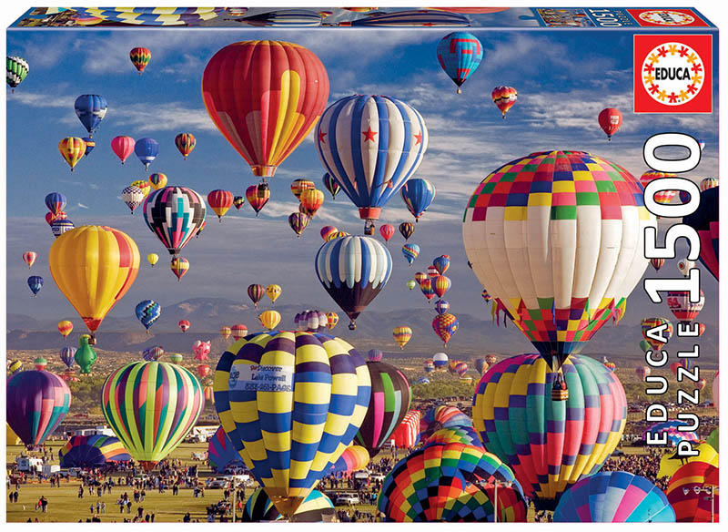 Puslespil 1500 brikker - Luftballonner (017977)