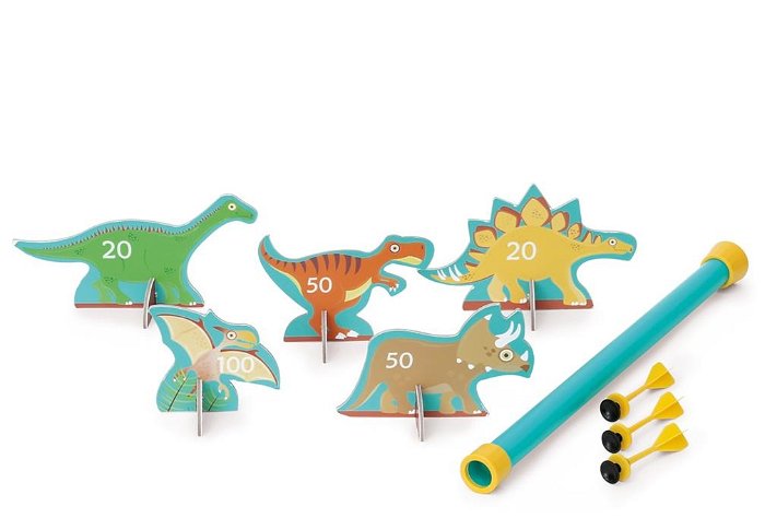 Pusterør med sugekoppile - Dinosaurer