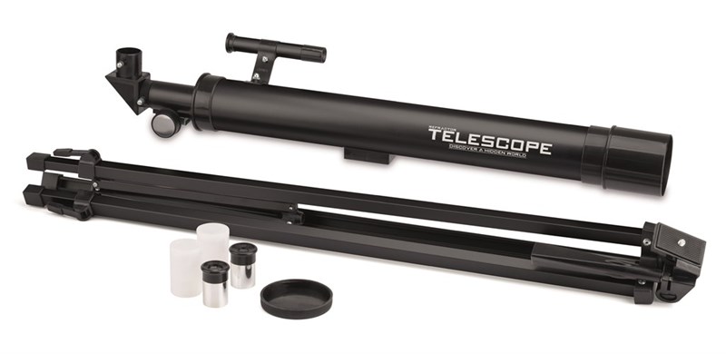 Refractor Teleskop - Sort