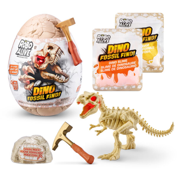 Robo Alive - Dino Fossil Find, Surprise Egg