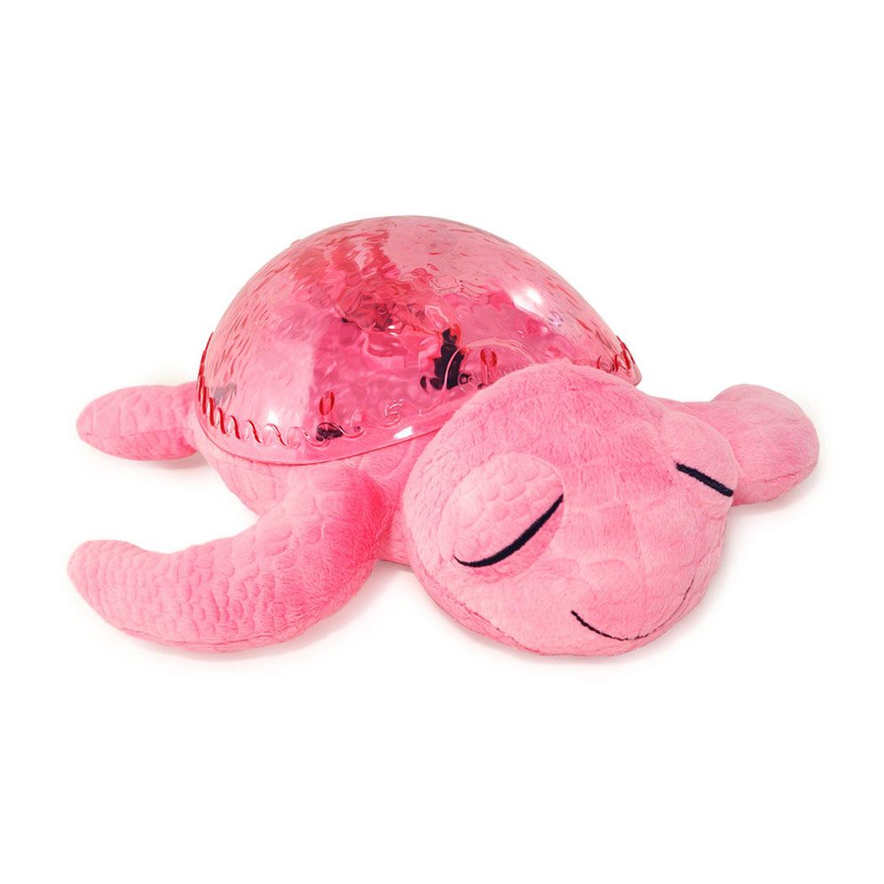Skildpadde Natlampe med lyd og lys - Tranquil Turtle Pink (CB7423-PK)