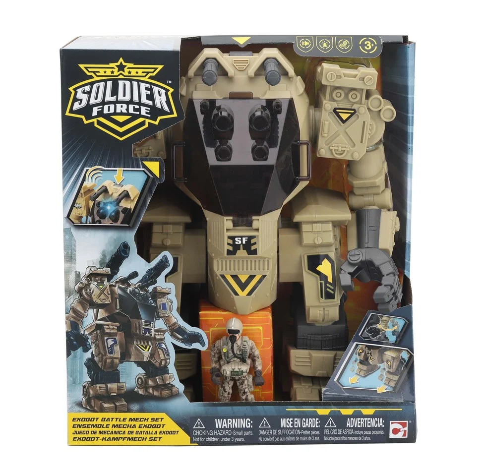 Soldier Force - Exobot Battle Mech Sæt