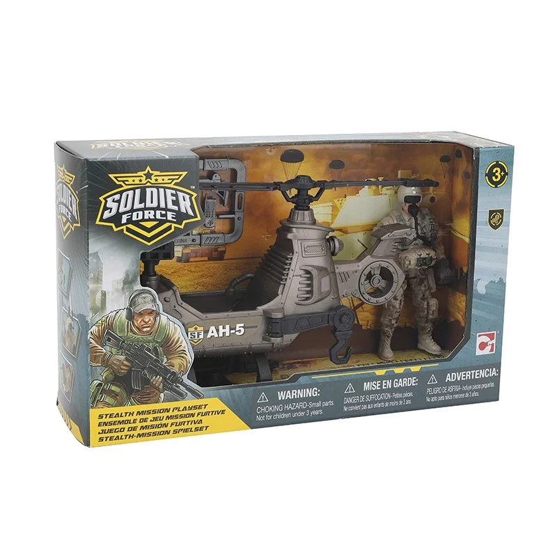 Soldier Force - Stealth Helicopter Mission Playset