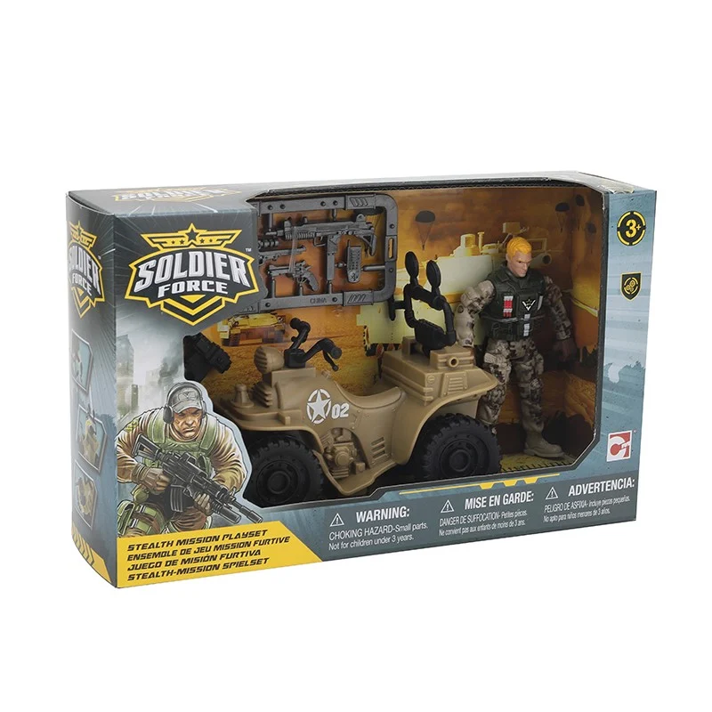 Soldier Force - Stealth Vehicle Mission Playset